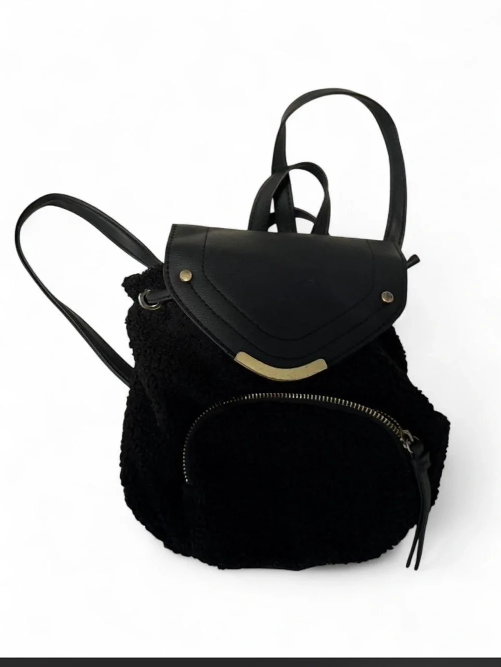 Primark fur mini backpack